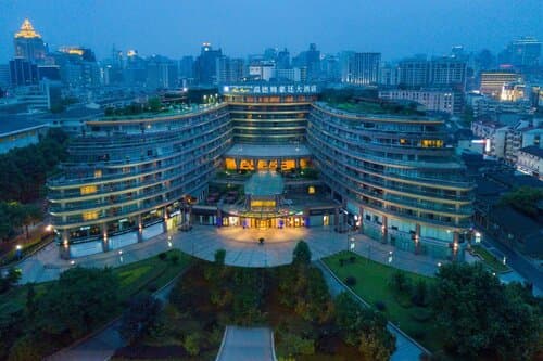 Внешний вид отеля Wyndham Grand Plaza Royale Hangzhou в Ханчжоу