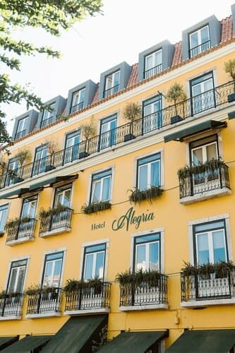 Внешний вид отеля Alegria A Lisbon Boutique Hotel в Лиссабоне