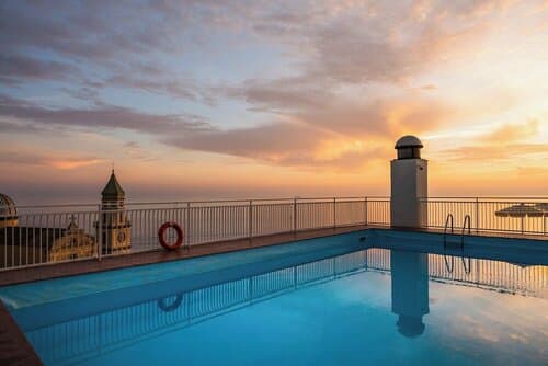 Внешний вид отеля Hotel Tramonto d'Oro в Прайано