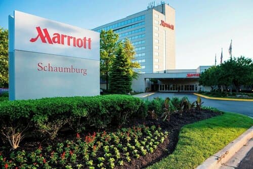 Внешний вид отеля Marriott Chicago Schaumburg