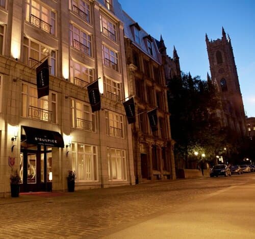 Внешний вид отеля Le Saint-Sulpice Hotel Montreal в Монреале