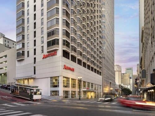 Внешний вид отеля San Francisco Marriott Union Square в Сан-Франциско