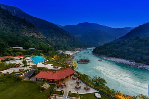 Внешний вид отеля Aloha On The Ganges, Rishikesh