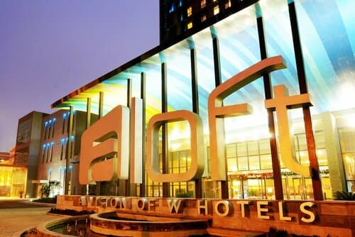 Внешний вид отеля Aloft Zhengzhou Shangjie
