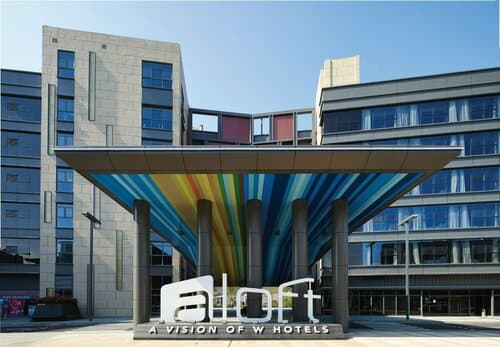 Внешний вид отеля Aloft Dongguan Songshan Lake в Дунгуани