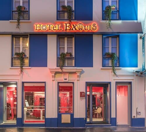 Внешний вид отеля Hôtel Exquis