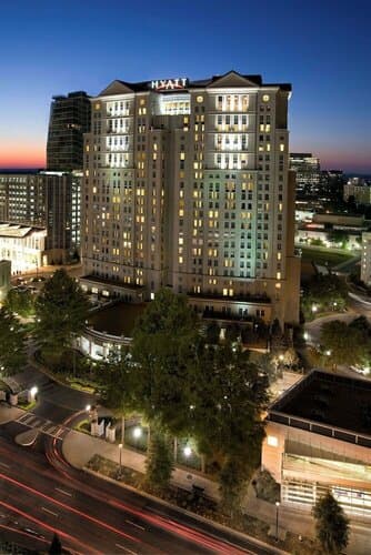 Внешний вид отеля Grand Hyatt Atlanta in Buckhead в Атланте