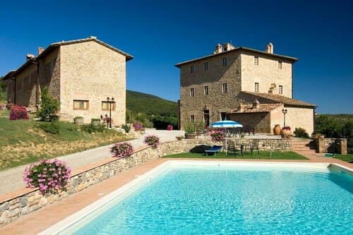 Внешний вид отеля Agriturismo Il Casolare di Bucciano в Сан-Джиминьяно