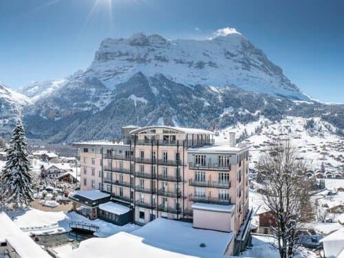 Внешний вид отеля Belvedere Swiss Quality Hotel в Гриндельвальде