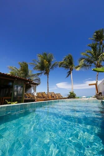 Внешний вид отеля Pousada Rota Ecológica в Порту-де-Педрасе