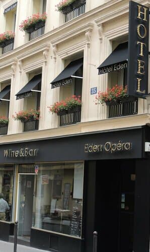 Внешний вид отеля Hotel Eden Opéra в Квартире Сен-Жорже