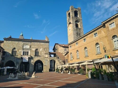 Внешний вид отеля Il Sole Bergamo в Бергамо