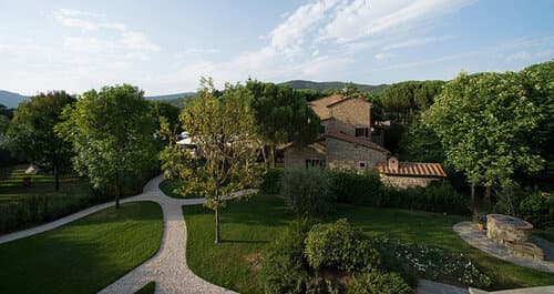 Внешний вид отеля Relais La Corte dei Papi в Кортоне