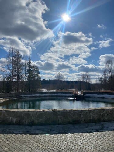 Внешний вид отеля Солониха в Архангельской области