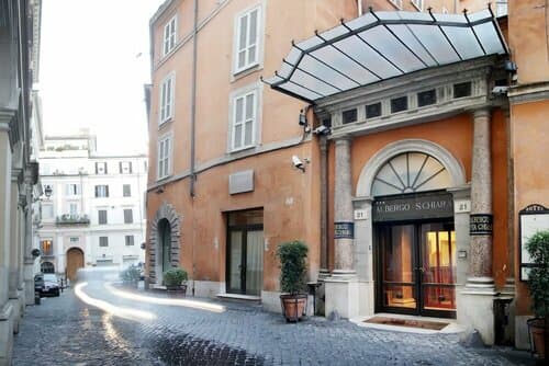 Внешний вид отеля Albergo Santa Chiara Hotel Rome