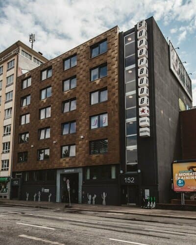 Внешний вид отеля Superbude St. Georg в Гамбурге