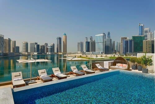 Внешний вид отеля The St. Regis Downtown Dubai в Торговом заливе
