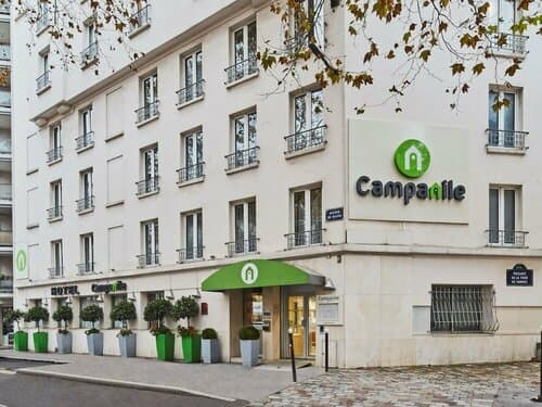 Внешний вид отеля Campanile Paris 14 Maine Montparnasse в Квартале Плезансе