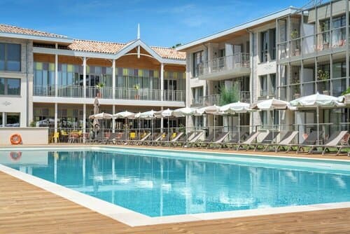 Внешний вид отеля Hôtel Thalazur Arcachon в Аркашоне