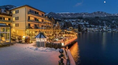 Внешний вид отеля Seeglück Hotel Forelle Superior