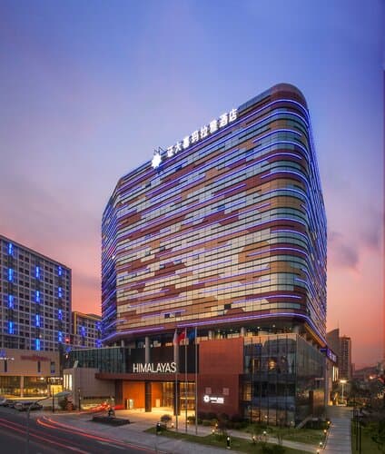 Внешний вид отеля Himalayas Qingdao Hotel в Циндао