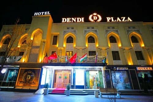 Внешний вид отеля Dendi Plaza в Бухаре