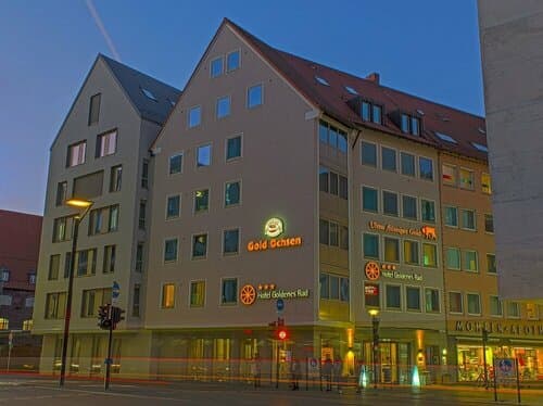 Внешний вид отеля Hotel Goldenes Rad