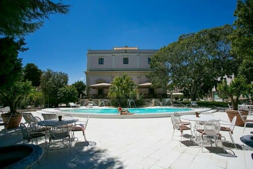 Внешний вид отеля Hotel Parco delle Fontane в Сиракузе