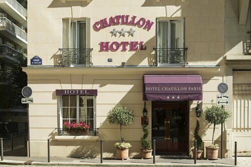 Внешний вид отеля Chatillon Montparnasse в Квартале Пти-Монруже