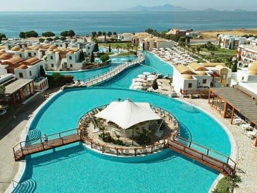 Внешний вид отеля Mitsis Blue Domes Resort & SPA - All Inclusive