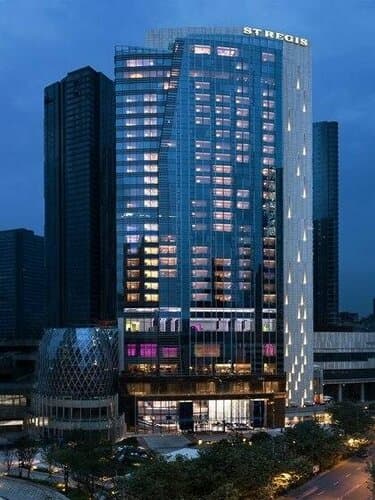 Внешний вид отеля The St. Regis Chengdu в Чэнду