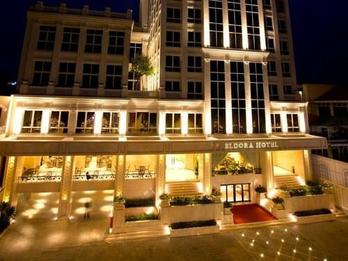 Внешний вид отеля Eldora Hotel в Фуонге Тхуане Хое