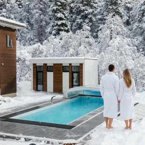 Внешний вид отеля Премиум Вилладж Архыз в Архызском сельском поселении