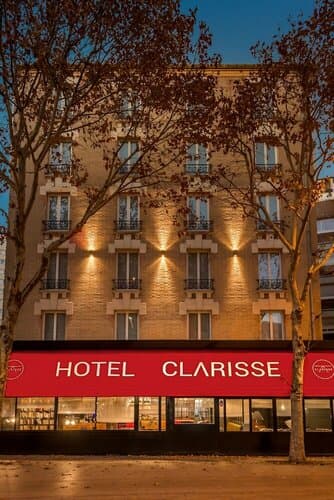 Внешний вид отеля Hotel Clarisse в Квартире Сен-Ламбере