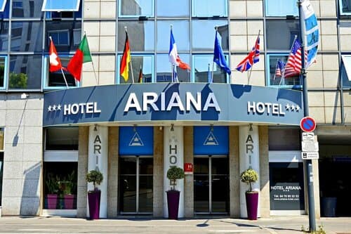 Внешний вид отеля Hotel Ariana  в Вильёрбане