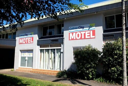 Внешний вид отеля Cairns City Motel в Кэрнсе