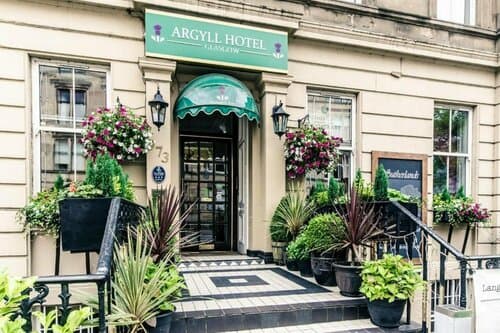 Внешний вид отеля Argyll Hotel в Глазго
