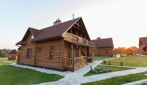 Внешний вид отеля Колыба в Калининском муниципальном округе