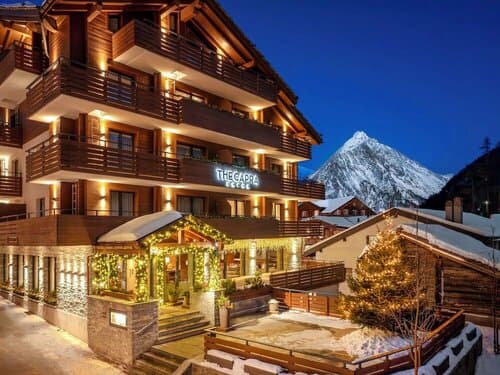 Внешний вид отеля The Capra Saas-Fee