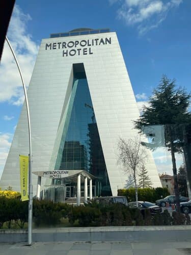 Внешний вид отеля Metropolitan Ankara