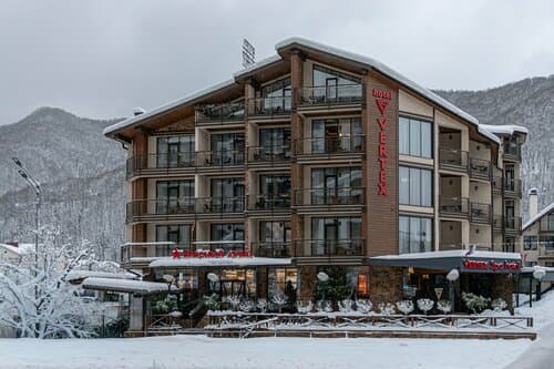 Внешний вид отеля Вертекс в Краснодарском крае