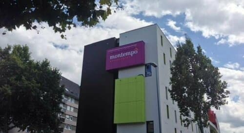 Внешний вид отеля Montempo Apparthotel Strasbourg Gare в Трибунал-Гар-Порте де Ширмеке