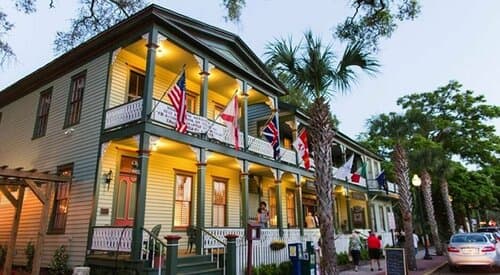 Внешний вид отеля Florida House Inn в Фернандина-Бич