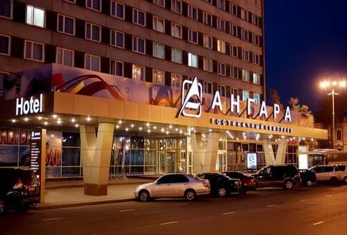 Внешний вид отеля Ангара в Правобережном округе