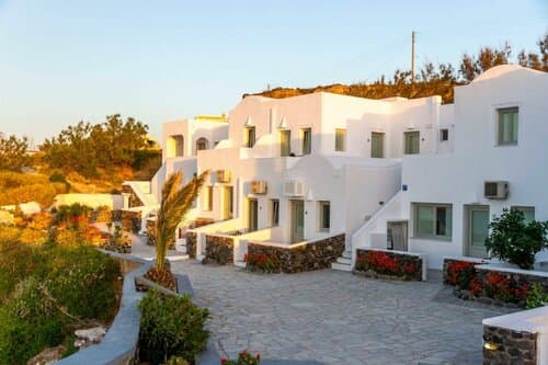 Внешний вид отеля Hotel Goulielmos в Муниципальной единице Фирах