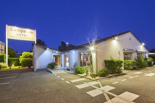 Внешний вид отеля Campanile Bordeaux Ouest Mérignac Aéroport в Мериньяке