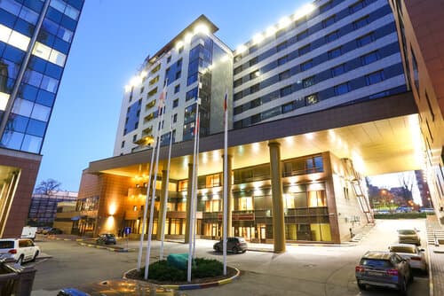 Внешний вид отеля Альянс Бородино в Красносельском районе