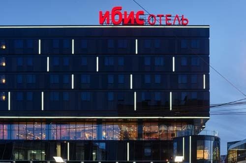 Внешний вид отеля Ibis Красноярск центр в Красноярске