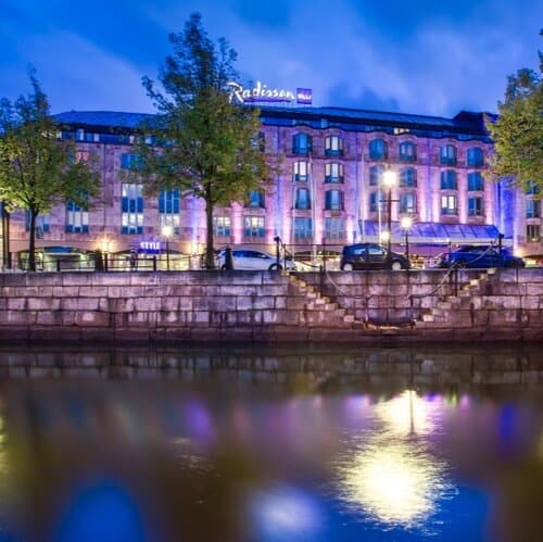 Внешний вид отеля Radisson Blu Scandinavia Hotel, Göteborg