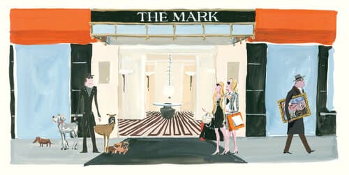Внешний вид отеля The Mark в Нью-Йорке Сити